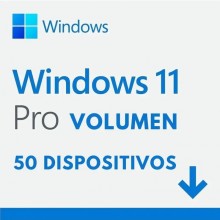 WINDOWS 11 PRO para 1 PC - 50 dispositivos