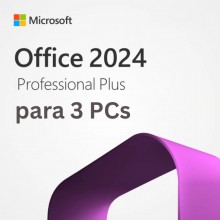 Office 2024 Professional Plus para 3 PCs - Licencia Vitalicia