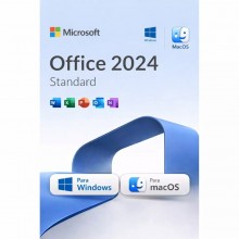 Office 2024 Standard - Licencia Vitalicia para Windows y MacOS