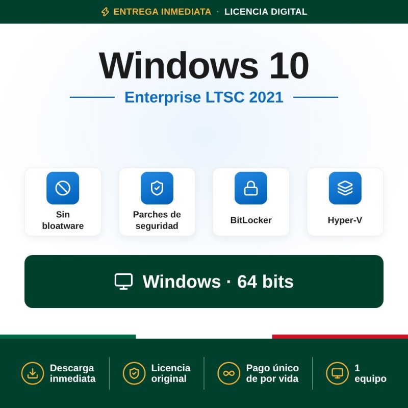 Windows 10 Enterprise 2021 LTSC