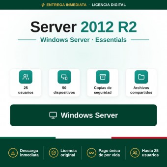 Windows Server 2012 R2 Essentials - 16 cores
