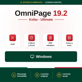 Kofax OmniPage 19.2 Ultimate para Windows
