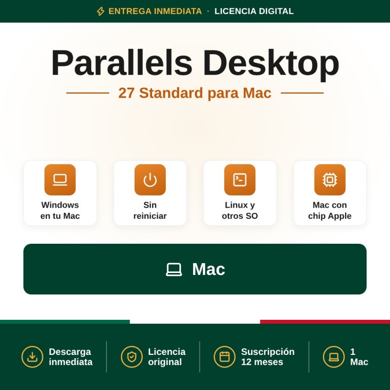 Parallels Desktop 27 Standard para Mac