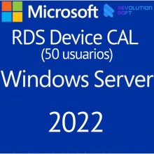 Remote Desktop Services (50 Dispositivos) para Windows Server 2022