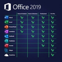 Microsoft Office Hogar y Estudiantes 2019 - licencia - 1 PC